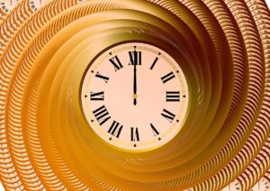 clock spiral through time photo