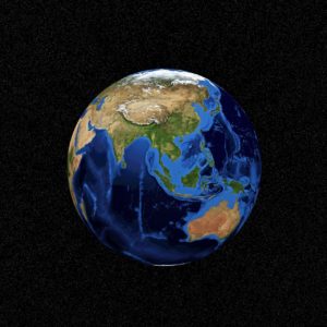 earth in space photo