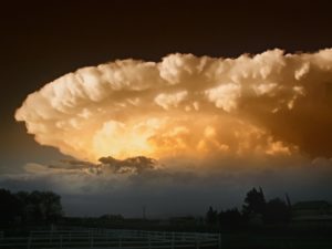 supercell storm cloud photo