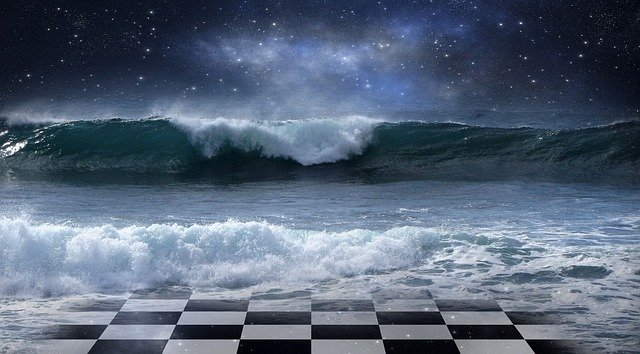 frequencywriter.com ~ september energy 2020 ~ chess board ocean storms awakening
