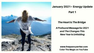 Frequency Writer The Heart Is The Bridge January 2021