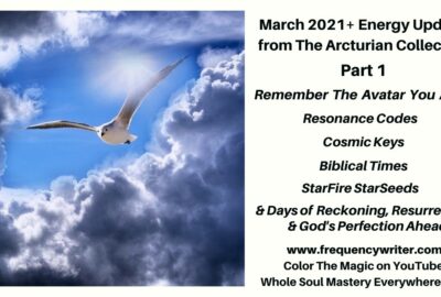 frequencywriter.com ~ March 2021 Energy Update ~ Remember The Avatar You Are