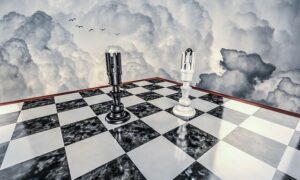 frequencywriter.com ~ The Ultimate Everything ~ Chess Board Battle Between Good and Evil