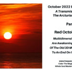 Red October 2022 ~ Frequencywriter.com ~ Multidimensional Avatars Awakening