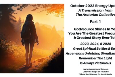 October 2023 Energy Update: God/Source Shines In You